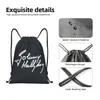 Francuska legenda rocka Johnny Hallyday Dripstring Backpack Sports Gym Bag dla mężczyzn Women Shop Sackpack U4FU#