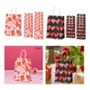 Gift Wrap 12pcs Valentine's Day Bags Favor Reusable Year Retail Tote