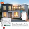 Tuya WiFi 1/2 Gang 80A Einphase -Klemme Solar PV Bidirektionales Zwei -Wege -Energiemeter -App -Steuerelemester -Stromtransformatorplan für zwei Wege