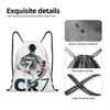 Regalo perfetto per Everye Cr7 Zaino con coulisse Sport Palestra Sackpack Resistente all'acqua Raldo Lover String Bag per Yoga q5Yv #