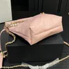 Sac de créateur de haute qualité sac de luxe sac à main femme sac à main en cuir véritable diamant treillis mini sac poubelle chaîne de perles sac à provisions en cuir sous les bras fourre-tout sac hobo