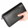 Baellerry Neue Männer Phe Tasche Brieftaschen Große Kapazität Handtaschen Männliche Brieftaschen Kartenhalter Reisepass Fall Multifuncti männer Brieftasche m16h #