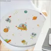 Cushion/Decorative Pillow Space A-Animals P-Print Cushion Mat Round Seat Cushion Office Dining Stool Pad Sponge Sofa Mat Non-Slip Chair Cushions Y240401