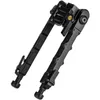 M-lok Táticas ao ar livre V9 Suporte de articulação de bambu V9 Metal Scalable Feet SR-5 Bipod Gold