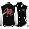 Sentez-vous bien Trouvez votre chemin Ours mignon graphique Uniforme de baseball Mode S5xl Veste Creative Street Sportswear Hip Hop Haut pour femme 240320