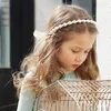 Accesorios para el cabello, accesorios de pografía para bebés, diadema con perlas para bebés, diadema con mosaico de diamantes para niñas, banda para la cabeza de nailon para niños