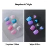 Nail Glitter Luminous Art DIY Decoration For Manicure Glow In Dark Powder 6 Colors