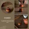 Ensembles de vaisselle Panda Wind Chimes Tea Cérémony Accessoires Retro Decor Decorative Cup Lid Stand