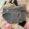 Women's Panties Panda Low Waist Breathable Japanese Gray Extended Crotch Sweet Lovely Princess Cotton Sexy Underwear Girls Briefs