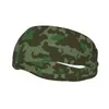 Berets alemão splittertarn camo bandana mulheres homens antiderrapante militar exército camuflagem umidade wicking atlético sweatband para ciclismo