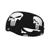 Berets Custom Vintage Skeleton Punishers Skull Gym Schweißband Männer Frauen rutschfeste schnell trocknende Stirnband Radfahren