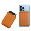 FI Magnetic Wallet Pu Leather Credit Card Holder Sleeve For Back Of Cell På BAS PHES CASE ACCORES R7T4#