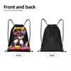 Mazinger Z Super Robot Рюкзак Спортивная спортивная сумка на шнурке Рюкзак для тренировок O1qw#