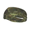 Berets alemão splittertarn camo bandana mulheres homens antiderrapante militar exército camuflagem umidade wicking atlético sweatband para ciclismo