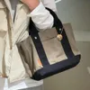 Canvas Tote Bag Handbag Casual Lady Large Capacity Travel Bag Livsmedelspåse Portable Computer Handbag Lunch Hink X1T5#