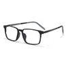 Gmei monture de lunettes optiques pour hommes et femmes 8878 jambes flexibles avec lunettes à jante avant en plastique TR90 240322