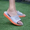 Slippers 2024 Summer Men Home Massage EVA Unisex Sandals Pregnant Non-slip Bathroom Shoes Beach Plus Size