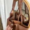 Sacs à bandoulière Vintage coréens de grande capacité pour femmes Fi PU sac à main en cuir et sacs à main femme Menger sac dame grand fourre-tout m6eD #