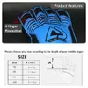 Professionell fotbollsmålvakthandskar Soccer Ball Training Fingers Protective Drable Antislip Sport målvakt 240318