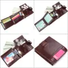 Herren Brieftasche rfid Vintage echte Leder Brieftaschen für Männer Kreditkarte Halter Geldbeutel Mey Bag Wallet Man 11KL#