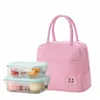 Bento Bag Bear Label 600D Oxford Panno ispessito Foglio di alluminio Isolati Impermeabile Resistente e leggero Lunch Box w9tb #