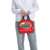 Niestandardowa izolowana torba na lunch dla szkoły Leakproof Cooler Thermal Bento Box Kobiety Kids Food CTAINER TOTE BAGS I800#