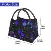 custom Psychedelic Magic Mushrooms Symbols Boho Lunch Bag Men Women Cooler Warm Insulated Lunch Boxes Picnic Cam Work Travel G3fH#