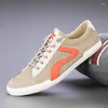 Freizeitschuhe Herren Low Help Canvas Frühling Sport Freizeit mit flachem Sommer bequem atmungsaktiv vulkanisiert 22620