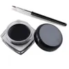 Crème d'eye-liner de marque privée, brosse à ruban en vrac personnalisée, imperméable, noire, longue durée, facile à enlever, pigment, eye-liner, maquillage, beauté 240327