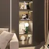 Dekoratif Figürinler Panda Şarap Dolabı Dekorasyon Oturma Odası Ev Kenar Tepsisi Depolama Rafı Giriş Anahtarı