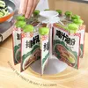 Kitchen Storage Seasoning Bag Rack Safe With Sealing Clip Super Functional 100 High Quality Materia Not Take Up Space