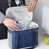 Nouveau sac isotherme portable pique-nique thermique boîte de rangement du déjeuner Cam Food Ctainer Ice Pack isolé Thermo réfrigérateur u4q3 #