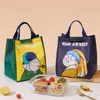 lunch Carry Bag Insulated Thermal Portable Bags For Women Children School Trip Lunch Picnic Dinner Cooler Food Handbags T0K4#