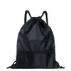 2019 Newest Hot Man Women Polyester String Drawstring Back Pack Cinch Sack Gym Tote Bag School Sport Bag x5qc#