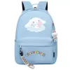 kawaii Cinnamoroll Boys Girls Kids School Book Bags Women Bagpack Teenagers Canvas Laptop Travel Backpack c571#