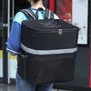 18/35l Extra große Thermo-Lebensmitteltasche Kühltasche Kühlschrank Takeaway-Box Fresh Kee Food Delivery Rucksack Isolierte Kühltasche s1UJ #