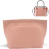 Make Up Organizer Feel Insert Bag For Women Handbag Travel Inner Purse Portable Cosmetic Påsar Passar olika väskor P9RI#