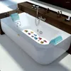 Tappetini da bagno 10 pezzi Cartoon Sea Animal Wall Paste Adesivo antiscivolo impermeabile per bambini per vasca da bagno