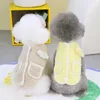 Cão vestuário botão design pet colete elegante para cães pequenos médios quente coral velo pulôver elegante filhote de cachorro jaqueta confortável