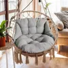 Cushion/Decorative Pillow Swinging Basket Seat Cushion Thick Soft Egg Chair Cushion for Garden Indoor and Outdoor Courtyard Balcony Rocker Chair Cushion Y240401