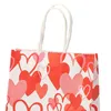 Gift Wrap 12pcs Valentine's Day Bags Favor Reusable Year Retail Tote