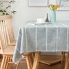 Bordduk Tredimensionell Jacquard-bordsduk Rektangel Dammsäker bordsskydd för kök DiningParty Holiday Tablett Dekoration Y240401Dtzy