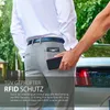 Benutzerdefinierte Kartenhalter Männer Brieftaschen Rfid Schwarz Carb Fiber Leder Minimalistische Brieftasche Geschenke Für Männer Persalized Carteira Masculina c4gn #