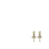 Stud Fashion Jeweley S Sier Post Ballet Dancing Girl Earrings Rhinstone Dance Delivery Jewely Dhnfr