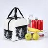 fighter Pilot Insulated Lunch Bag High Capacity Robot Helmet Lunch Ctainer Cooler Bag Tote Lunch Box Office Picnic Food Bag M13p#