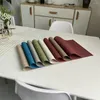 Tapetes de mesa Moderno Tapete Elegante Resistente ao Calor Conjunto de Placemat para Casa Cozinha El Jantar Proteção antiderrapante com calor