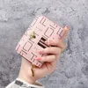 women's Wallet Short Coin Purse Fi Wallets For Woman Card Holder Small Ladies Wallet Female Zipper Mini Clutch For Girl f8oA#