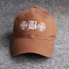 Luksusowe męskie czapki chrig designer damska kapelusz casquette zakrzywione brzęczenie kapelusze sportowe haft sanskrytu serdeczny krzyż na nakrycie głowy chłopiec dziewczyna baseball czapka baseballowa bhlv