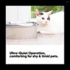 Colliers de chien fontaine d'eau de chats d'acier inoxydable 108Oz/3 2 fontaines de distributeur d'animal familier pour boire la prise de l'ue