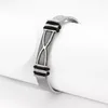 Bangle Trend Stainless Steel Hourglass Bracelet Charming Men's Fashion Jewelry Accessories Party Valentine's Day Gift